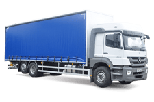 Van Hire Euston Station - 26 Tonne Curtain Side Truck - Truck hire Euston station