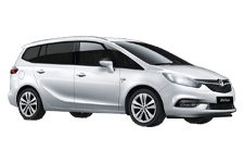 Van Hire Euston Station - Vauxhall Zafira 5 + 2 - Minibus hire Euston station